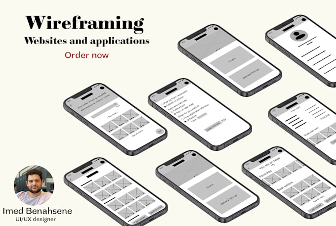 design a wireframe or a low fi prototype