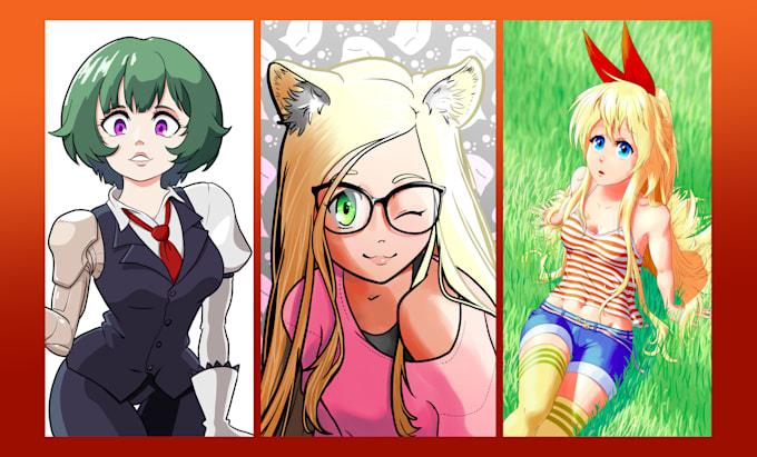 draw your anime oc or fanart
