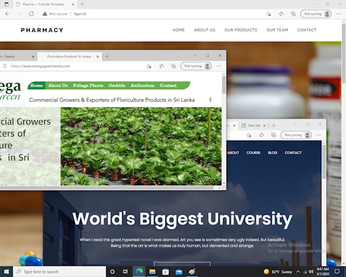 Create responsive websites in html css javascript bootstrap php mysql ...