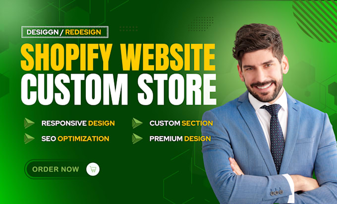 develop a shopify website, shopify store, dropshipping store