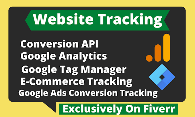 Set up google analytics, tag manager, facebook pixel, conversion api ...