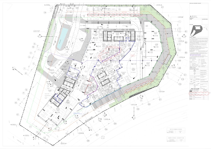 delivery 2d, 3d architecture drawings in revit