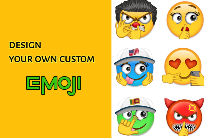 Tee shirt deals emoji personnalisable