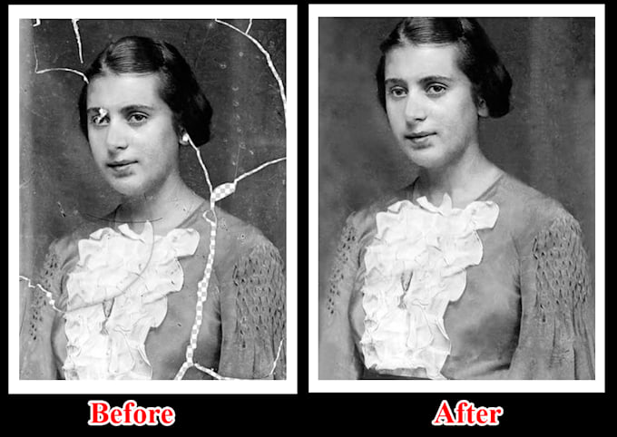 professional restore old photos