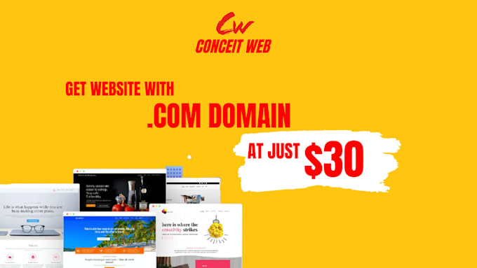 create creative and responsive websites for you