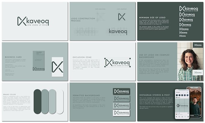 design the impressive brand identity and guidelines