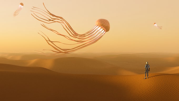 create a digital art for nft