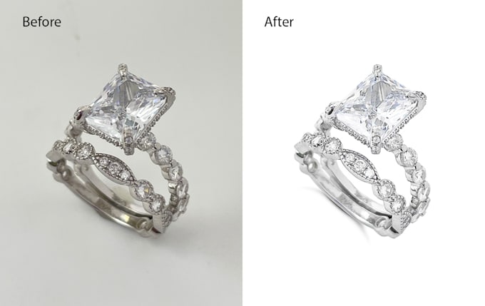 do professional background removal and photo editing