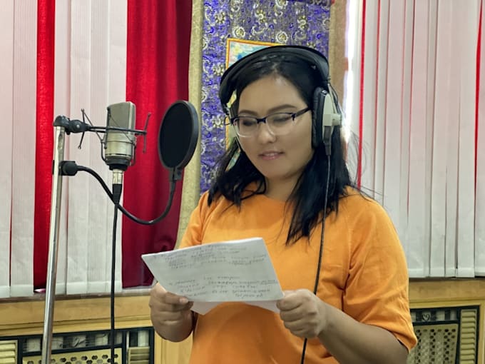 do voice over in mongolian