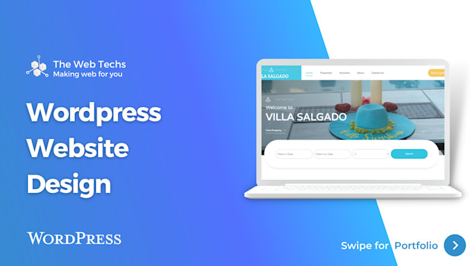 develop responsive wordpress website