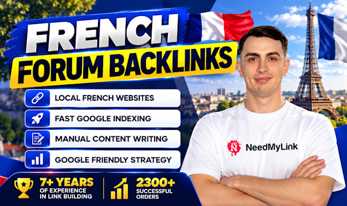 place french backlinks as local seo france link building
