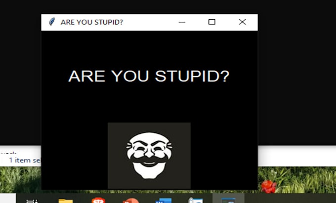 write funny virus program