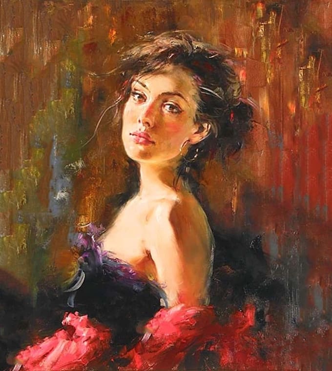 Paint a replica of a famous oil painting by Whittnerdadelli Fiverr