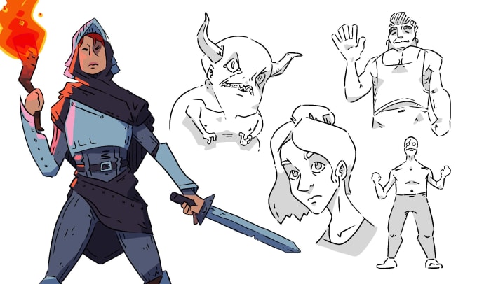 Design And Illustrate Original Characters By Dunkanswaney Fiverr Design And Illustrate Original Characters By Dunkanswaney Fiverr