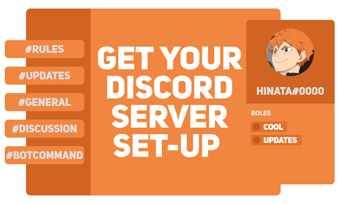 create and setup your discord server with embeds