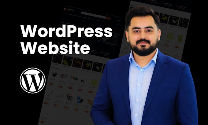 create wordpress website design, website development as a wordpress developer