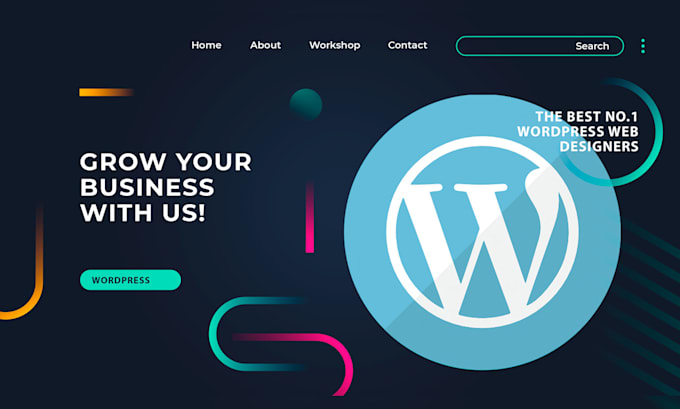 design fast loading, professional, and responsive wordpress website