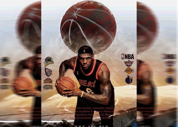design sports posters, banners and flyers