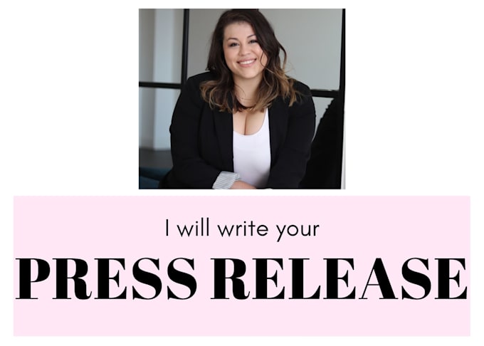 write a professional press release and media pitch for you