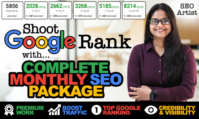 I will bang 1st rank with high quality whitehat monthly SEO service backlinks package
