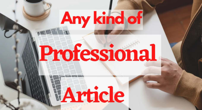 writing professional articles