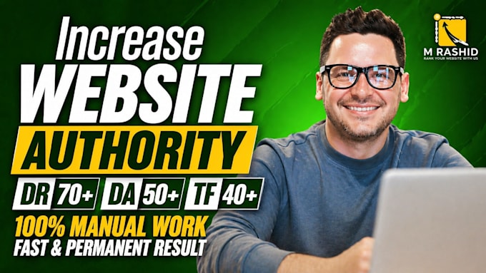increase domain rating dr 40 60 70 and domain authority da50