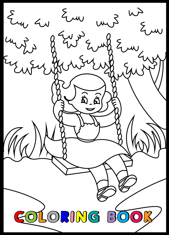 Draw coloring book pages for children by Bhagyast2040 Fiverr