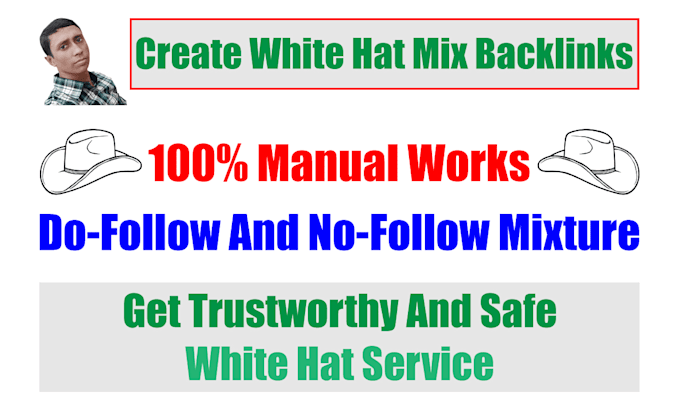 create dofollow, nofollow backlink, high authority mix sites