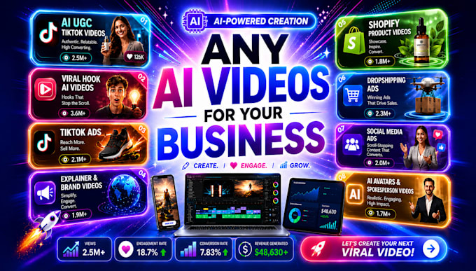 make ai amazing short videos ads