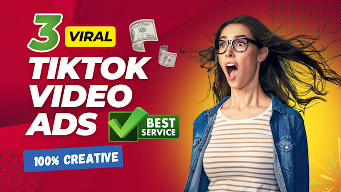 create 3 tiktok video ads using ai within 24 hours