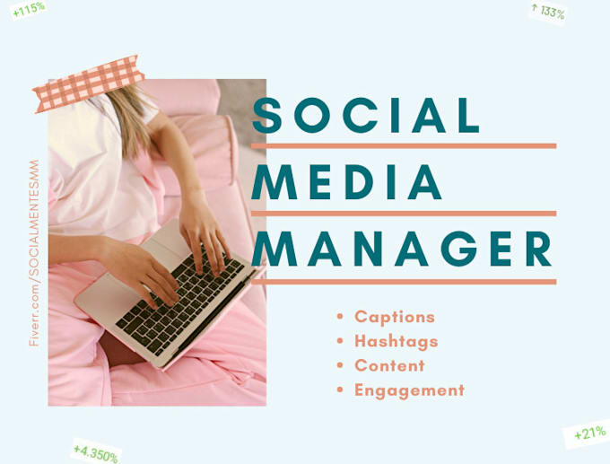 be your social media account manager
