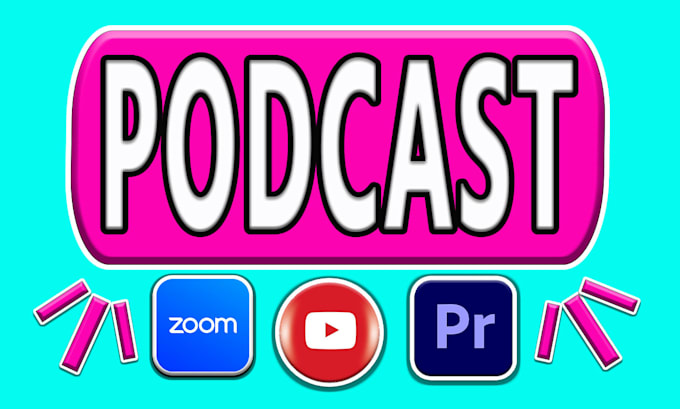do podcast video editing, zoom and youtube video editing