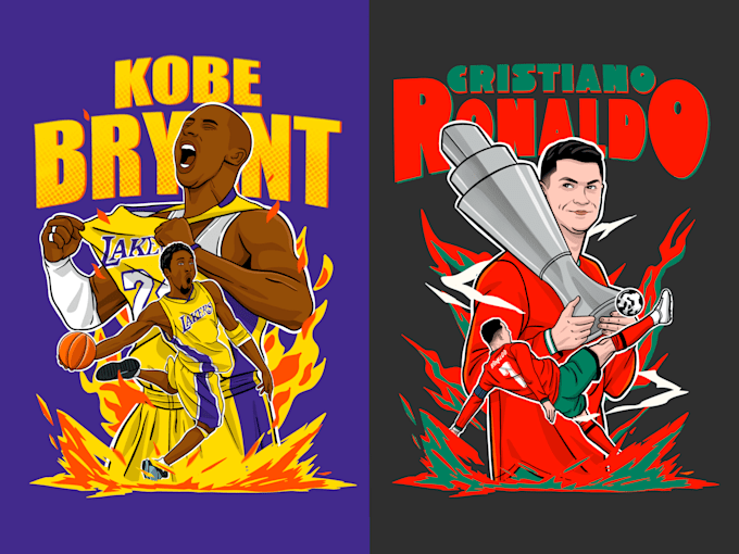 design football basketball sport illustration for t shirt