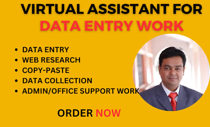 do fast any data entry for you