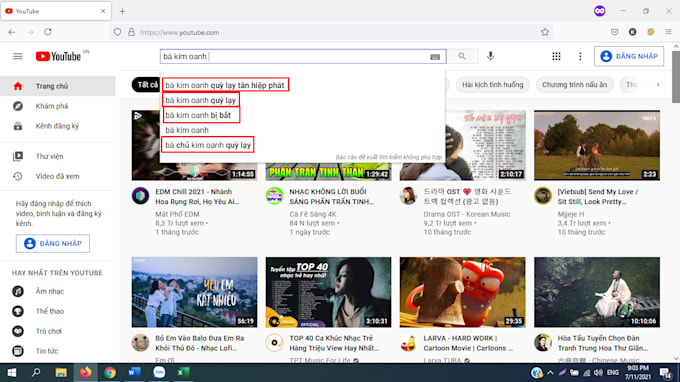 remove any youtube suggestion