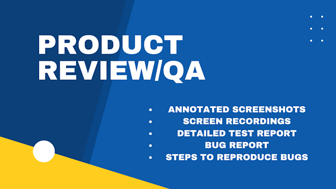 do thorough manual testing of your website