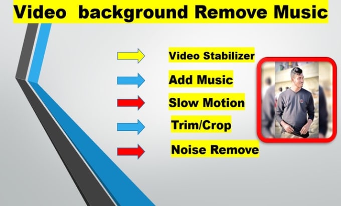 Edit your video, video background music remove, cut ,trim, add ...