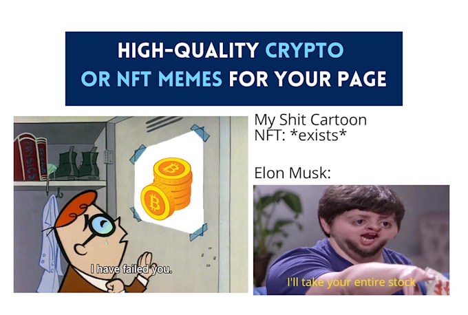 create high quality crypto memes for your page
