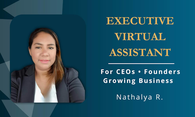 be your monthly executive virtual assistant