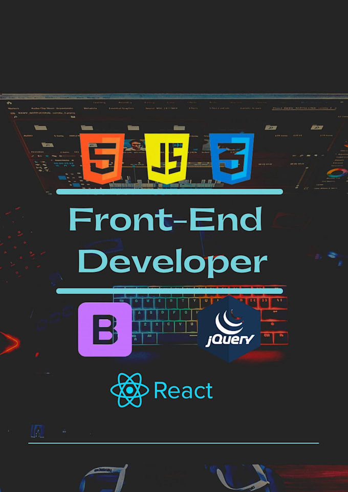 Be your front end developer using reactjs flutter tailwind by ...