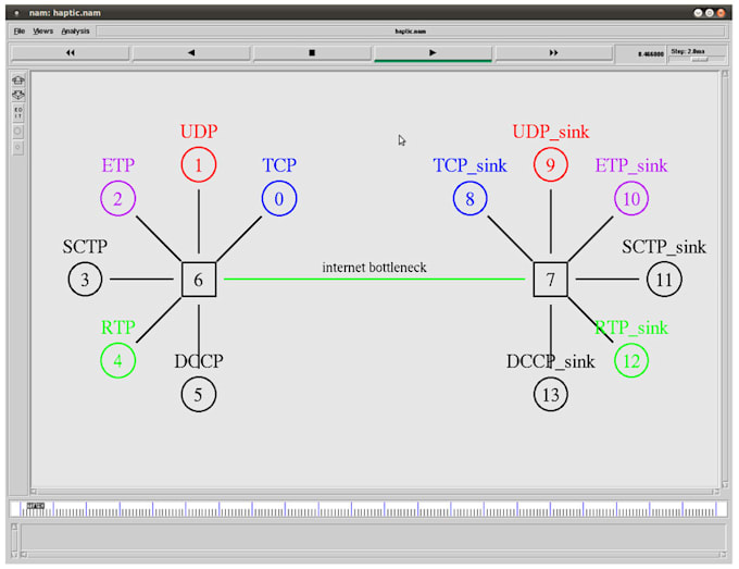 do ns2 simulation for you