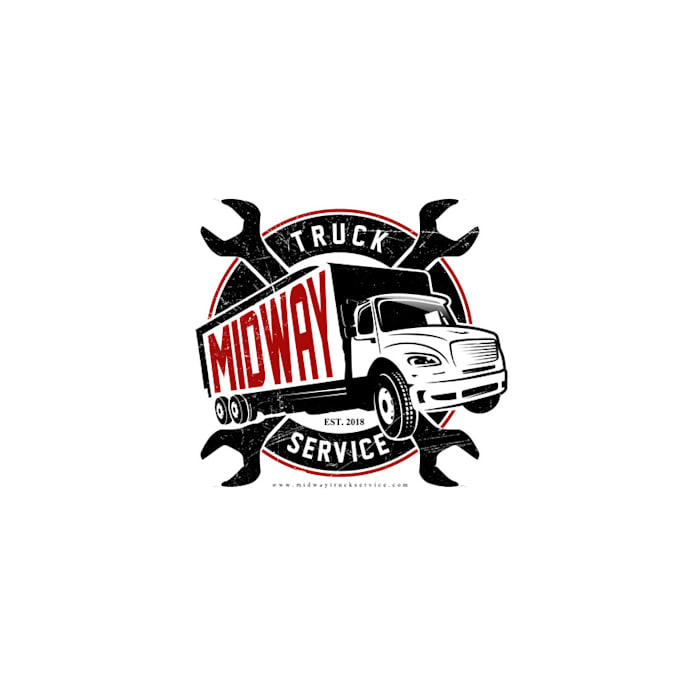 Design midway truck service logo in 1 day by Sara_keating Fiverr