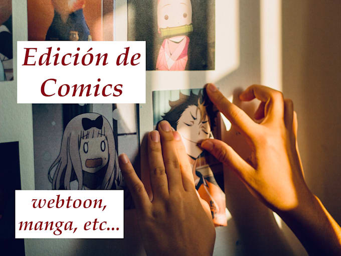 edit your comic such as webtoons and mangas