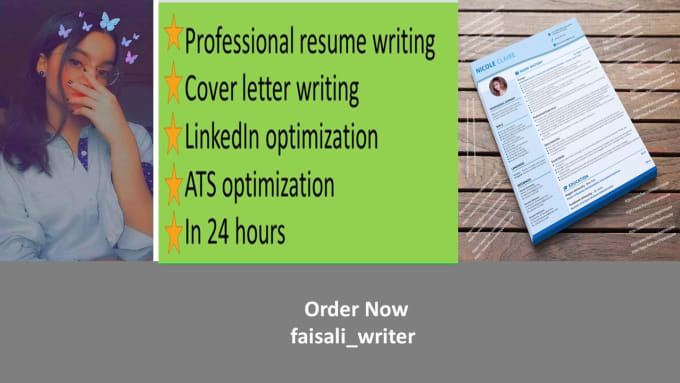Hire a freelancer to deliver professional resume writing services