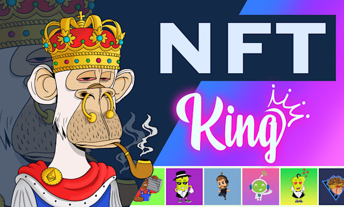 Do unique nft art collection with 100 1k 10k nfts by Pixel nft arts