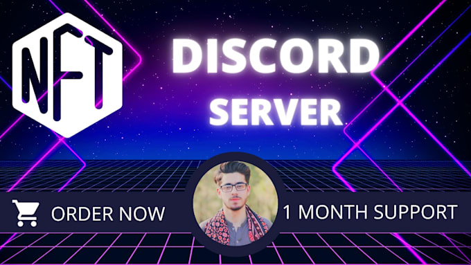 create a professional nft discord server