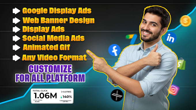 design high converting animated gif and banner ads