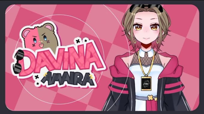 make promotion and teaser video for vtuber