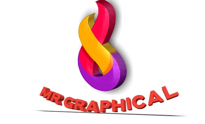 redisgn your modern 2d logo or monogram in 3d