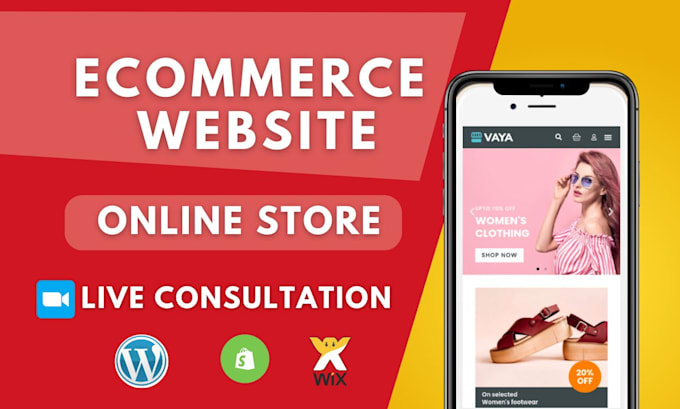 create redesign ecommerce website, online business store for high cro